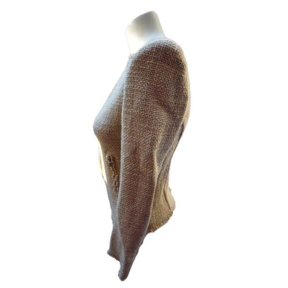 Stile Benetton Italian Lana Wool Blend Tweed Jacket - Picture 6 of 16